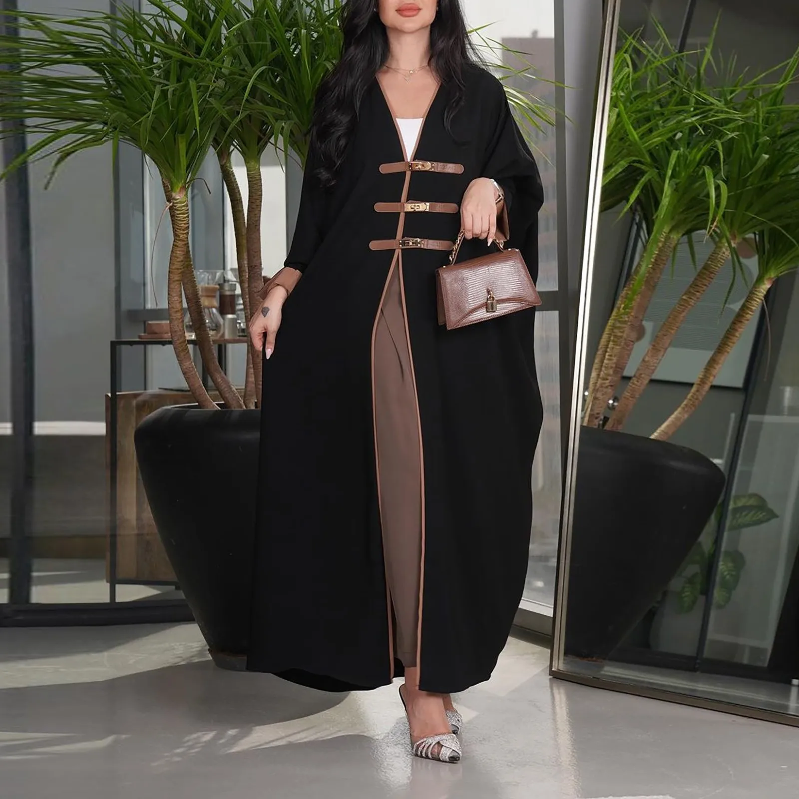 

Ramadan Kimono Abaya Dubai Turkey Muslim Islam Saudi Arabia Kebaya Robe Fashion African Dresses Abayas For Women Caftan Djellaba