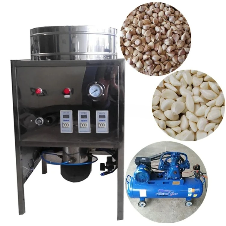 Expo Hot Selling/High Efficiency and Low Price Small Garlic Peeling Machine 10-15 kg / h