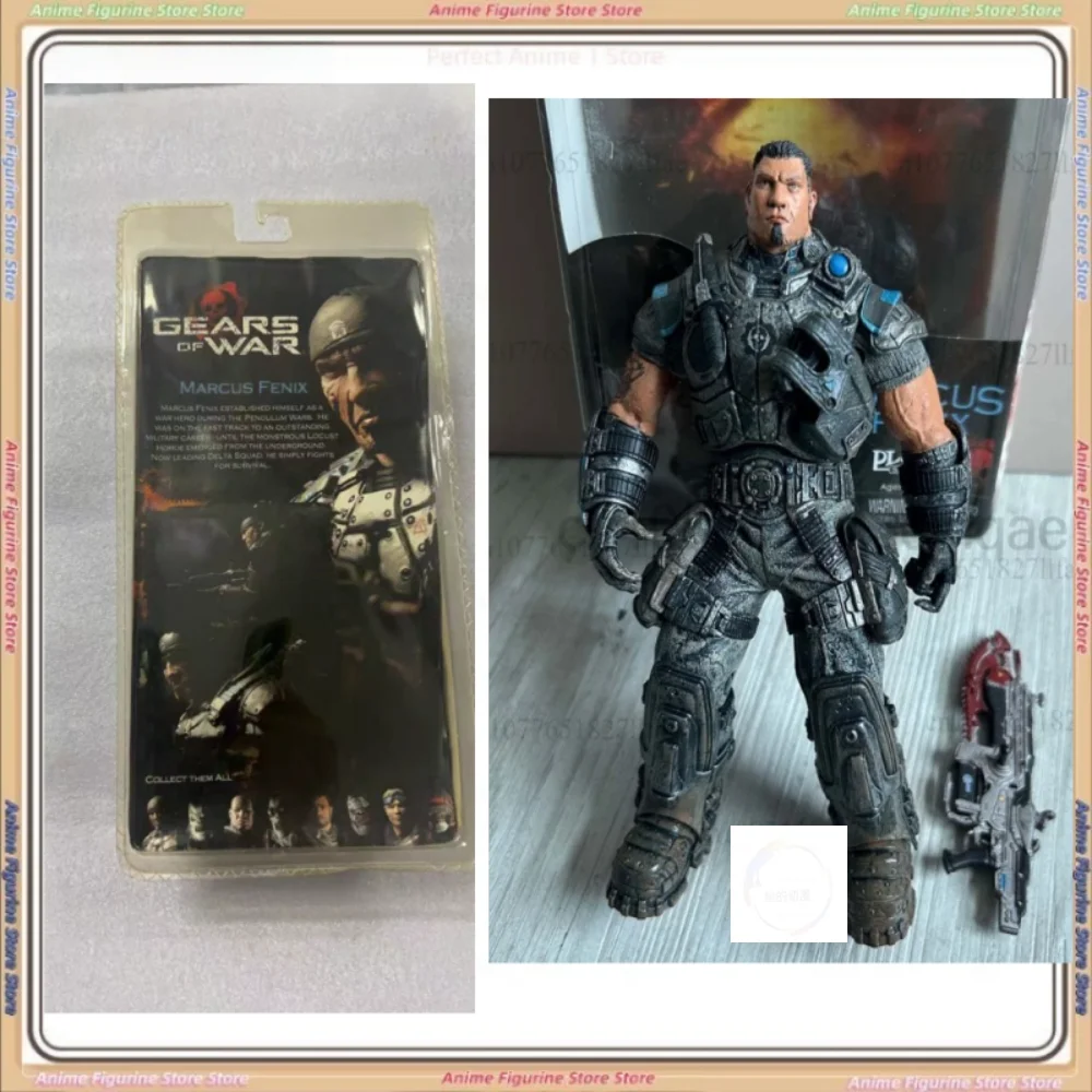 

Игра Gears of War DOMINIC шоргаго Маркус Фникс 18 см фигурка Коллекционная модель игрушки шарнирная подвижная кукла подарок на день рождения