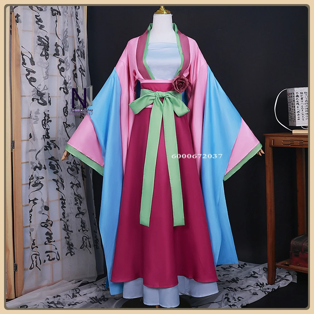 

The Apothecary Diaries Neko Anime Outfit - High Quality Full Set Women's Garden Style Cat Ear Maid Cosplay Halloween Attire