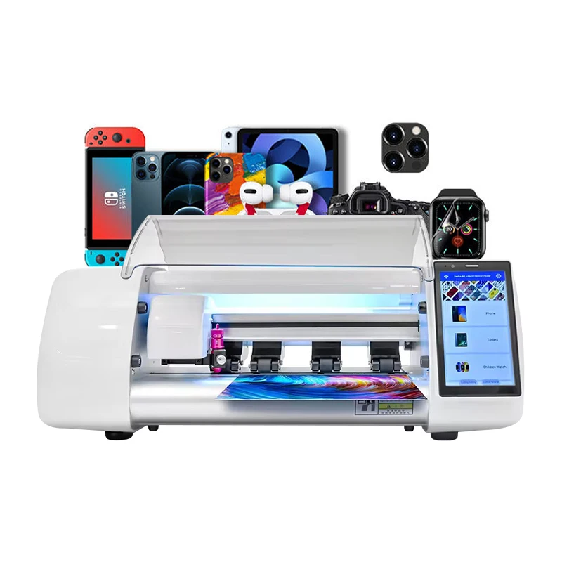 diyFully Automatic Mobile Phone Screen Protector Cutting Hydrogel Film Skin Sticker Cut Plotter Machine