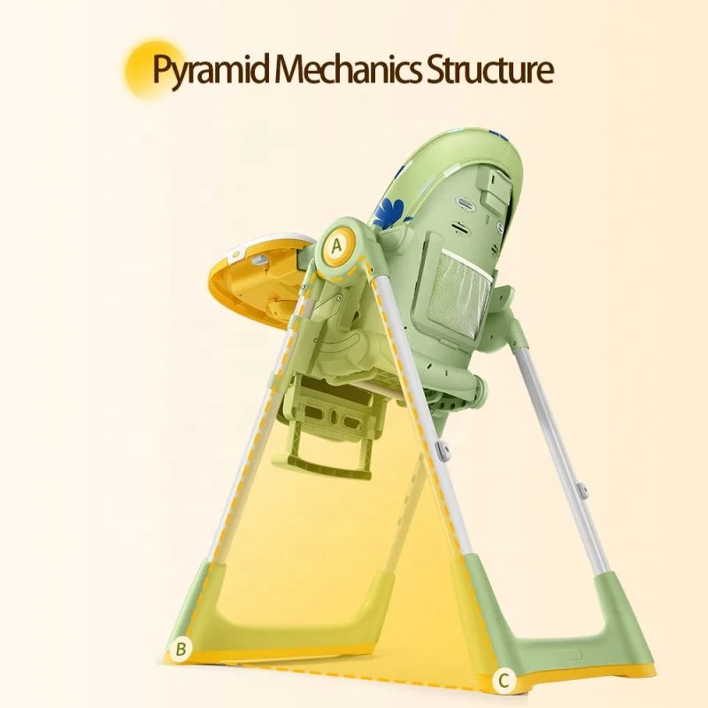الجملة متعددة الوظائف عديم الرائحة المحمولة طوي الاطفال كرسي مرتفع كرسي إطعام الطفل