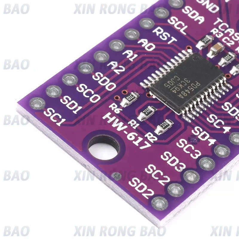 TCA9548A Scheda di espansione multicanale I2C a 8 vie da 1 a 8 canali Scheda di sviluppo modulo IIC 9548
