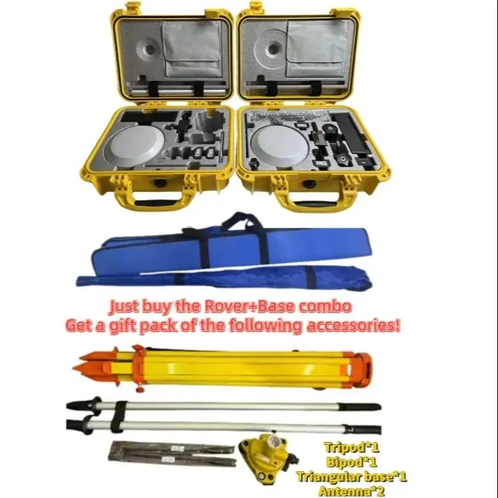 

Galaxy G9 GNSS RTK GPS, 1598 Channels High Efficiency for Land Survey, Top-of-the-line Model with Super Built-in Radio