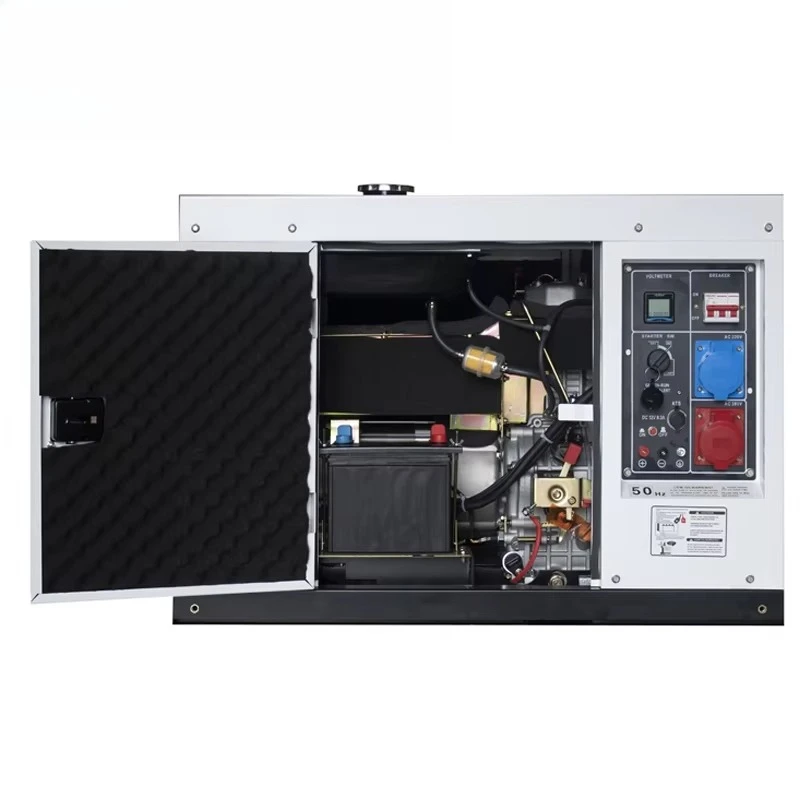 

300/400/500kW Cummins Power Silent Diesel Generator Set Multifunctional Engine