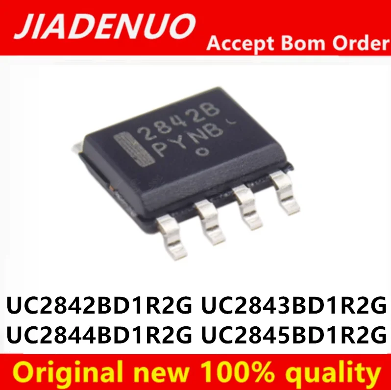(5piece) New UC2843BD1R2G  UC2842BD1R2G UC2844BD1R2G UC2845BD1R2G UC2842B UC2843B UC2844B UC2845B 2842B 2843B 2844B 2845B SOP-8
