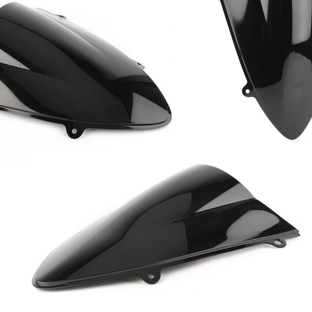 Motorcycle Double Bubble Windshield Deflector Protector Wind Screen For Kawasaki Ninja 250 250R EX250 2008 2009 2010 2011 2012