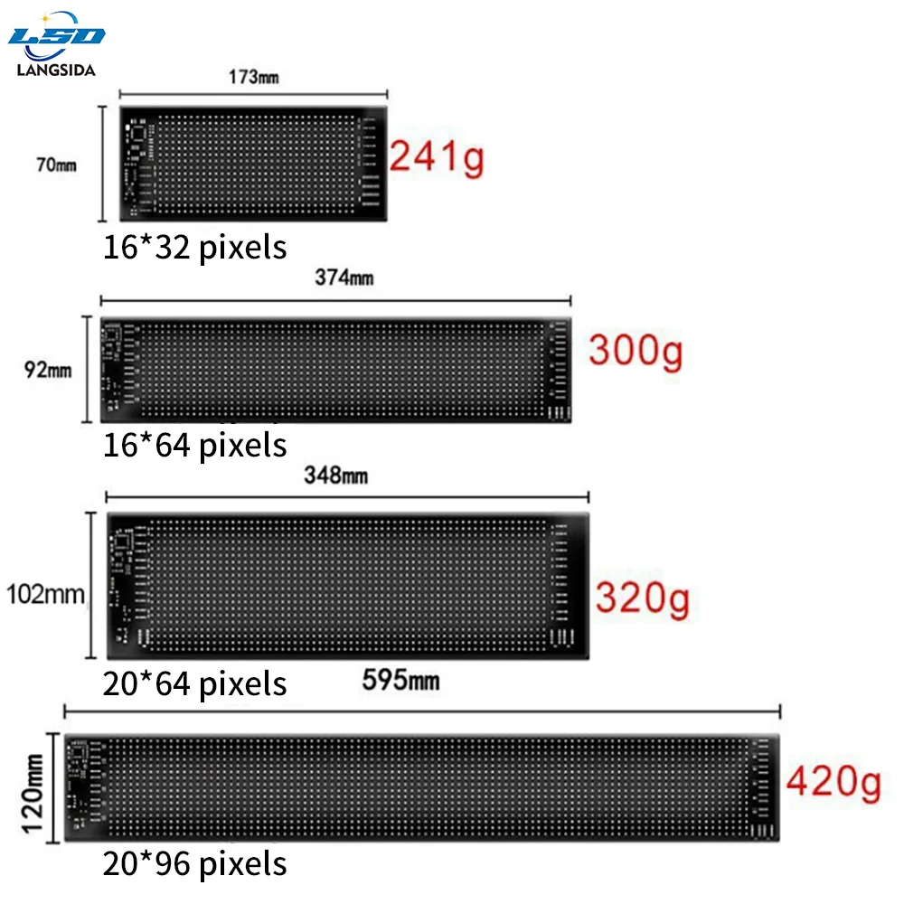 LED Flexible Screen, Soft Screen, Car Rear Window RGB Full-Color Devil's Eye, USB Car-Mounted DIY, High-Definition, Waterproof