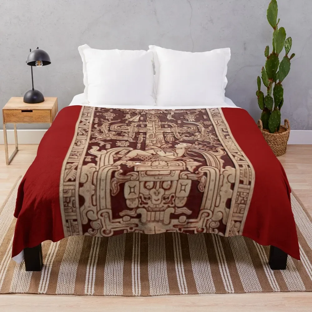 

King Pakal Throw Blanket Summer Beddings Decorative Throw valentine gift ideas Baby Blankets