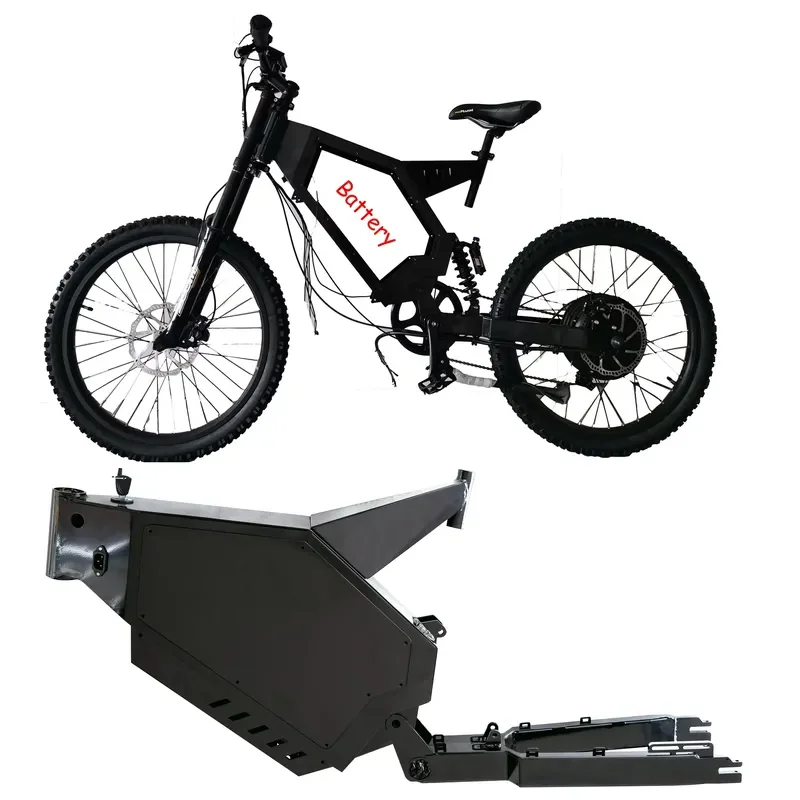 High Quality Steel Fat Bike Frame 26x4.0 Inch Downhill Mountain Bicycle Frameset for Bomber MTB Cycling Parts - view 2