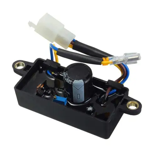 Imagen 2 del producto Regulador rectificador de voltaje automático, generador de gasolina chino AVR monofásico de 2KW-3KW, 110x38x35mm