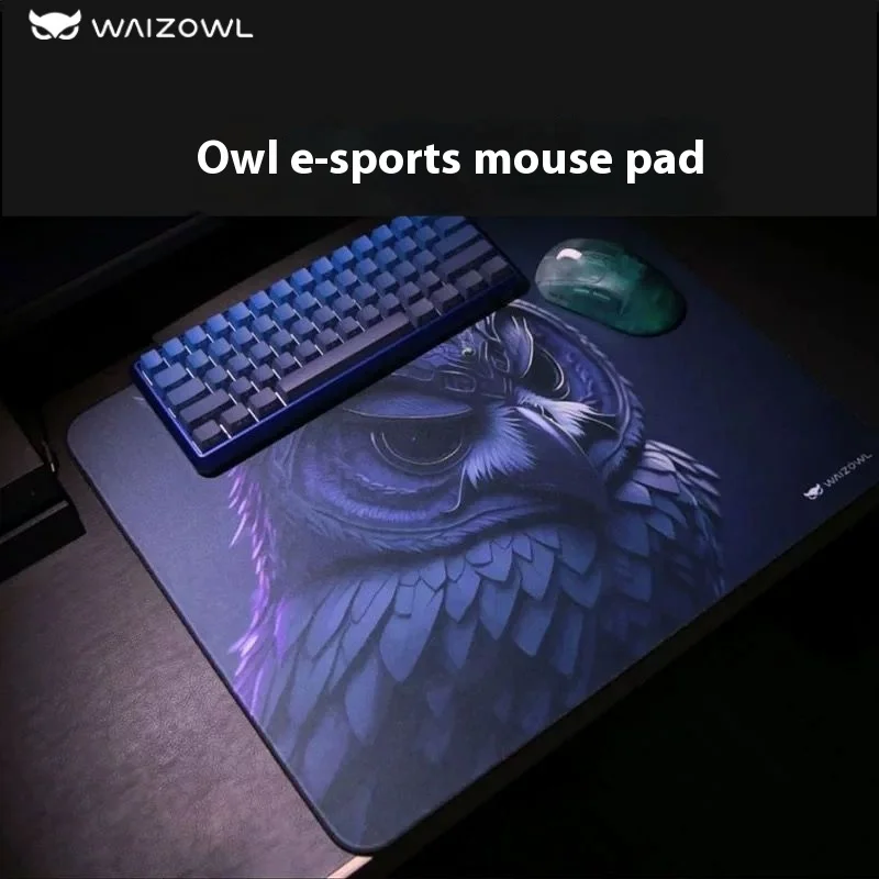 

Специальный коврик для мыши Waizowl Falcon Games Тонкий сверхбольшой коврик для мыши Удобный на ощупь Отличный опыт работы