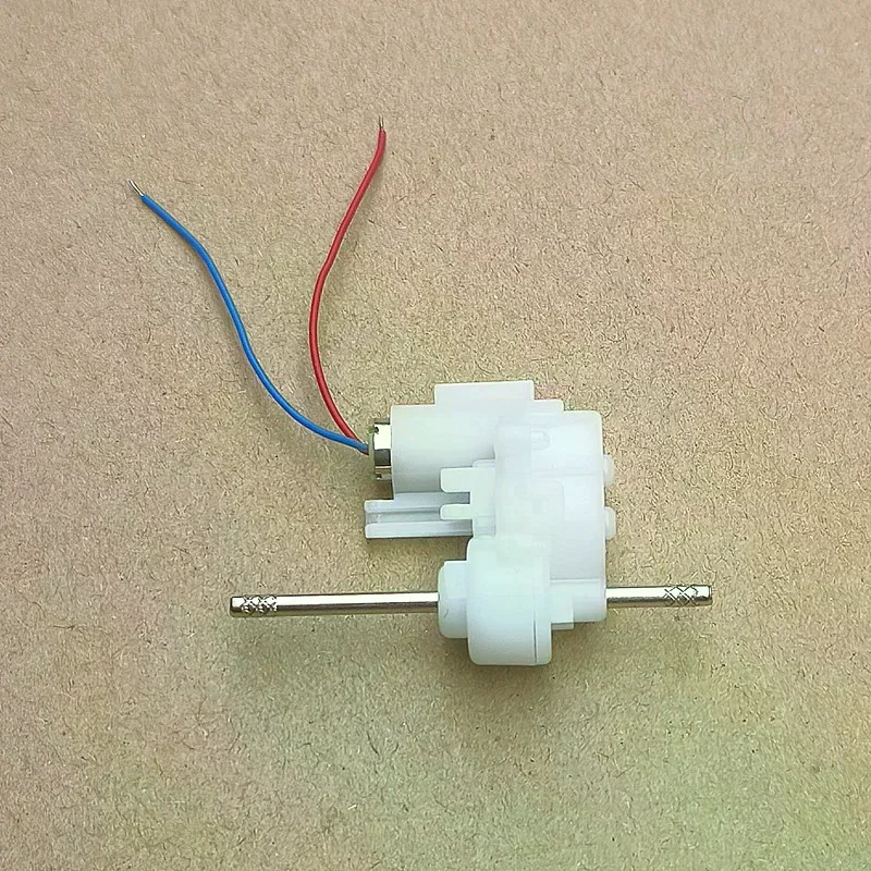 Toy Mini 614 Coreless Gear Motor Dc 3.7v 390rpm Dual Shaft Micro Coreless Gearbox Reducer Motor DIY Hobby Car