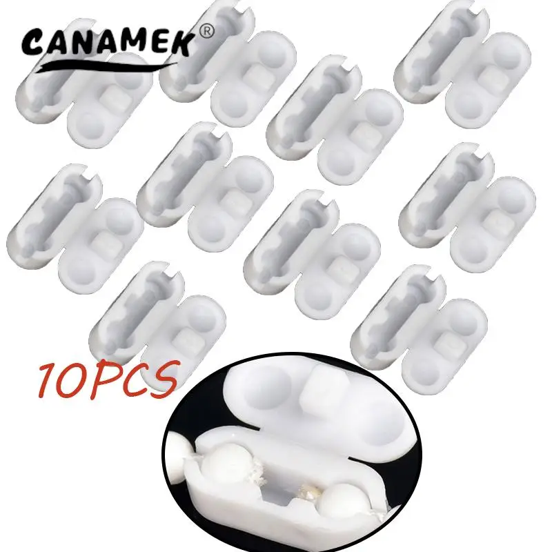 10pcs/lot Roller Blinds Pull Cord Connector Curtain Chain Connector For Vertical Blinds Joiners Spare Tool Replacement