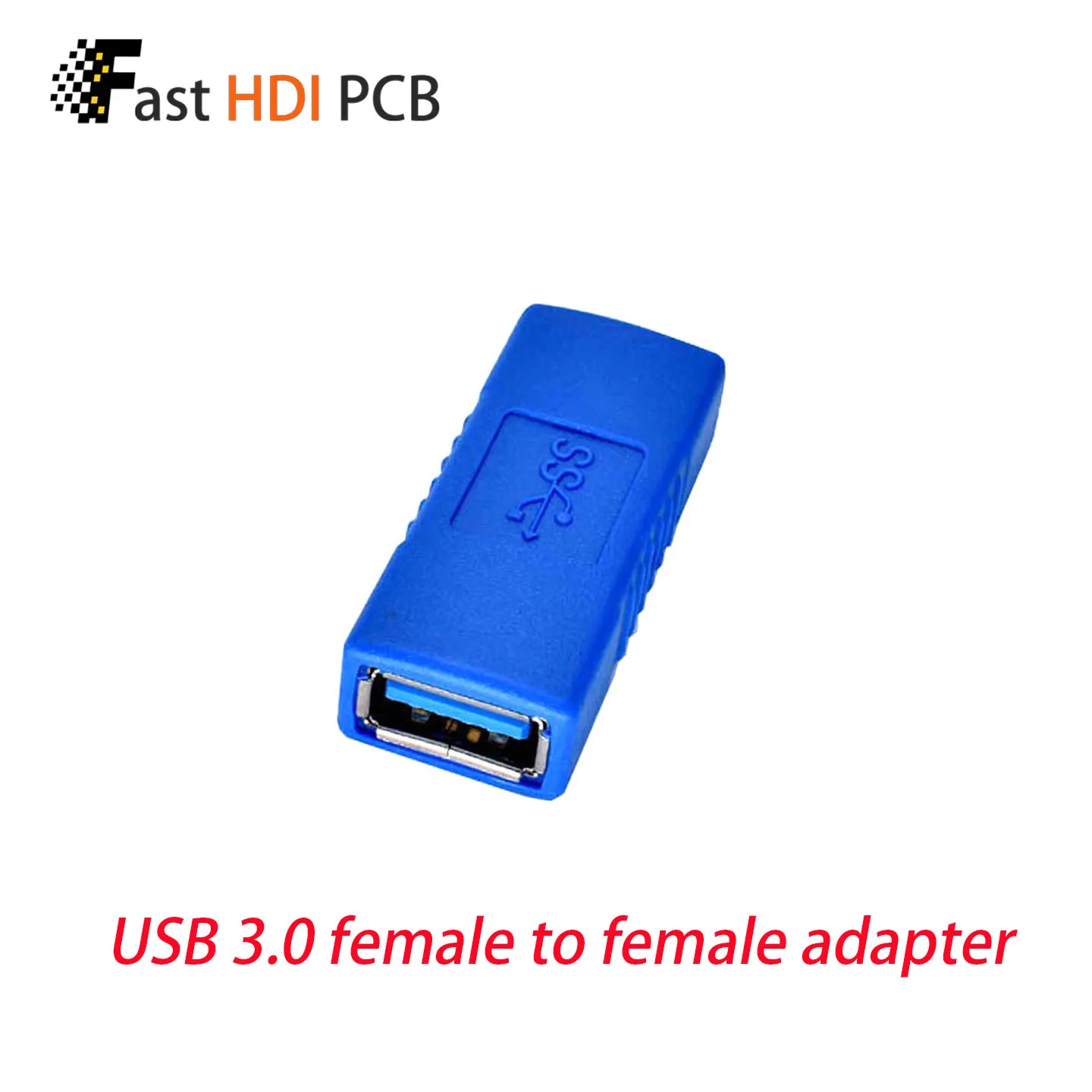 USB 3.0 Female to Female Adapter Double USB A Coupler Straight Connector for Extending Two USB Cables Not for OTG Compatible 2.0