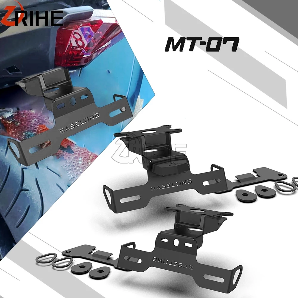 

New For Yamaha MT-07 Y-AMT 2025 2026 2027 Motorcycle Accessories Licence Plate Holder MT07 mt07 MT / mt 07 license plate frame