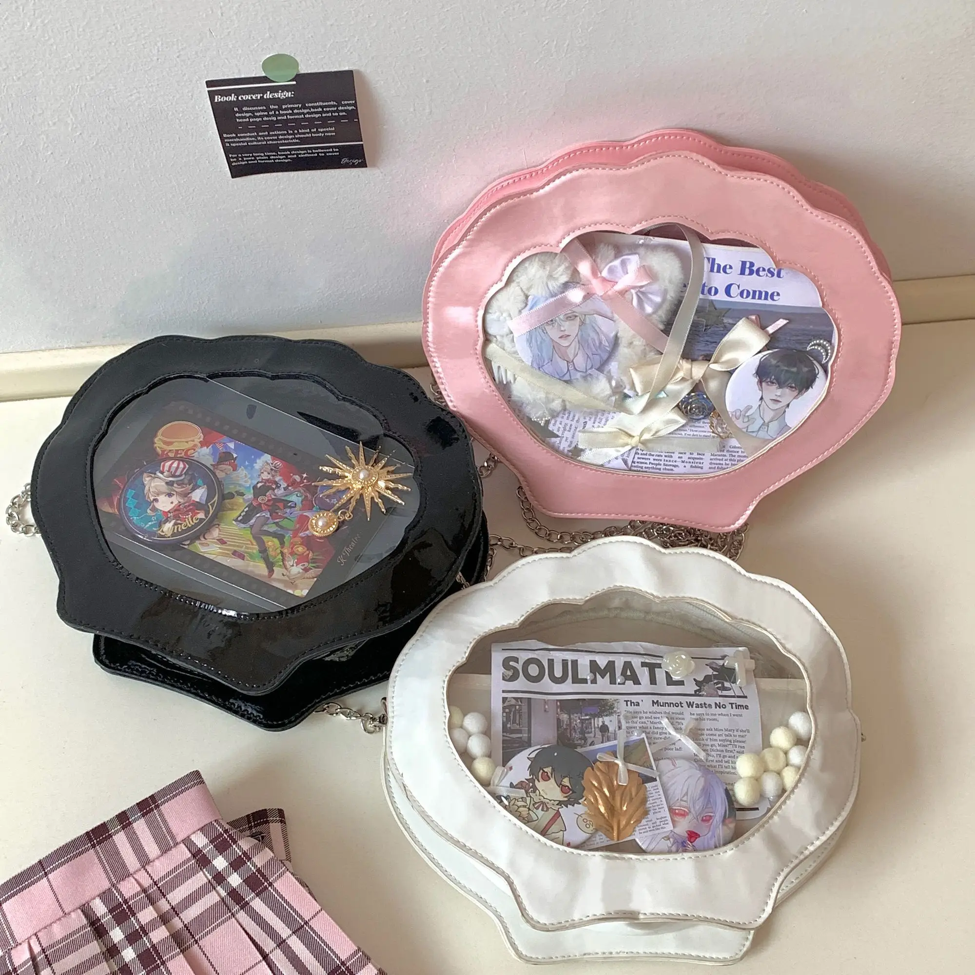 

Женская сумка-ракушка из искусственной кожи, сумка через плечо, модные кошельки и сумки большой вместимости 2025 года, сумки-тоут Itabag