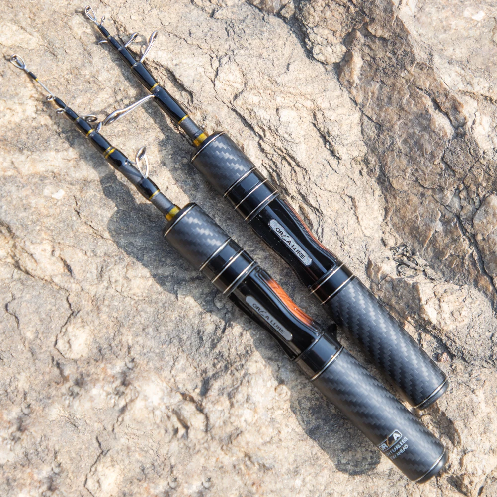 

FISHINGFANS WDSS Full FUJI O GUIDE CARBON FIBER GRIP CARBON TIP TITANIUM ALLOY TIP L LIGHT POWER TELESCOPIC TRAVEL FISHING ROD