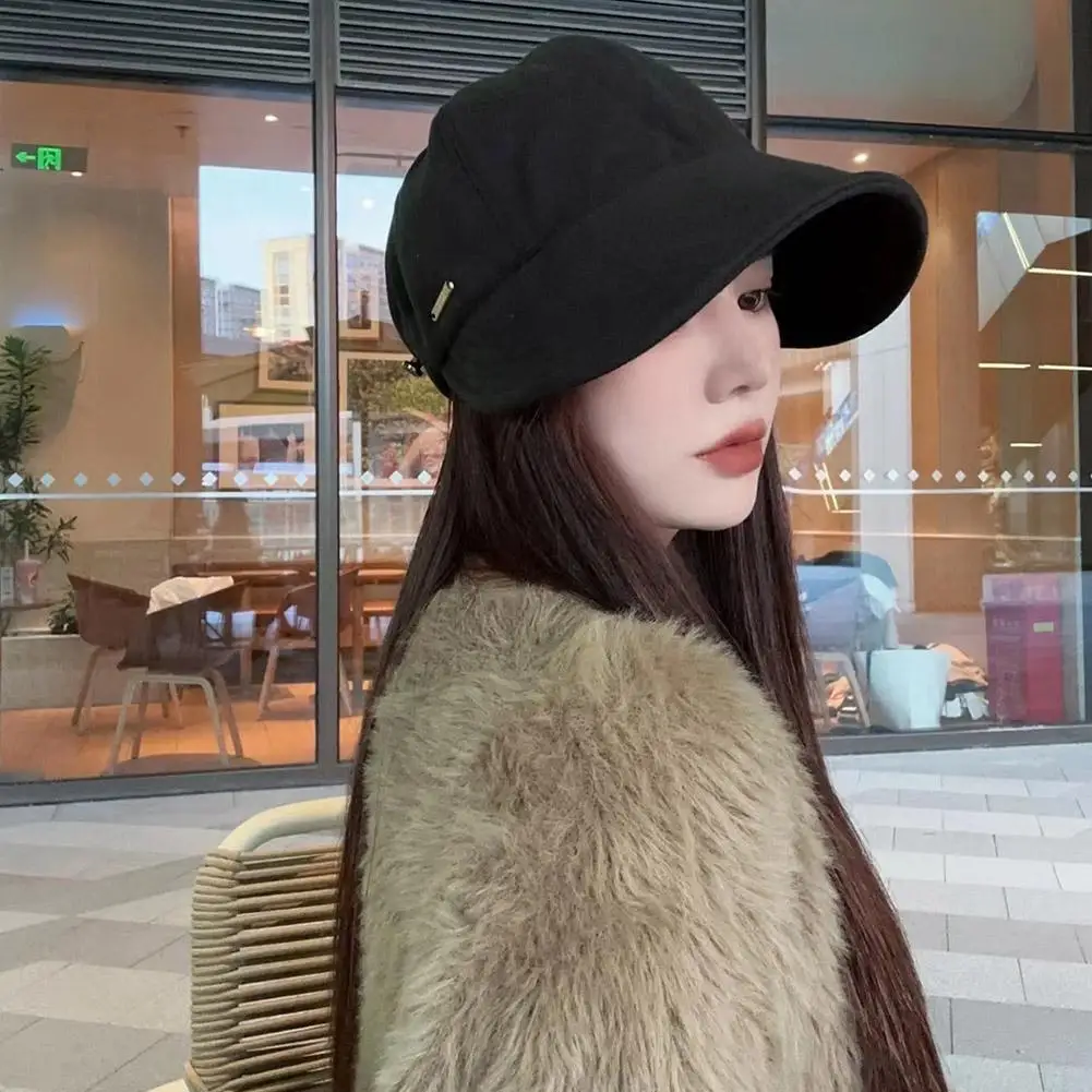 Women's Foldable Sunhat Summer Outdoor Beach Fisherman Hat Sunscreen UV Protection Cap Adjustable Cotton Wide Brim Bucket Caps