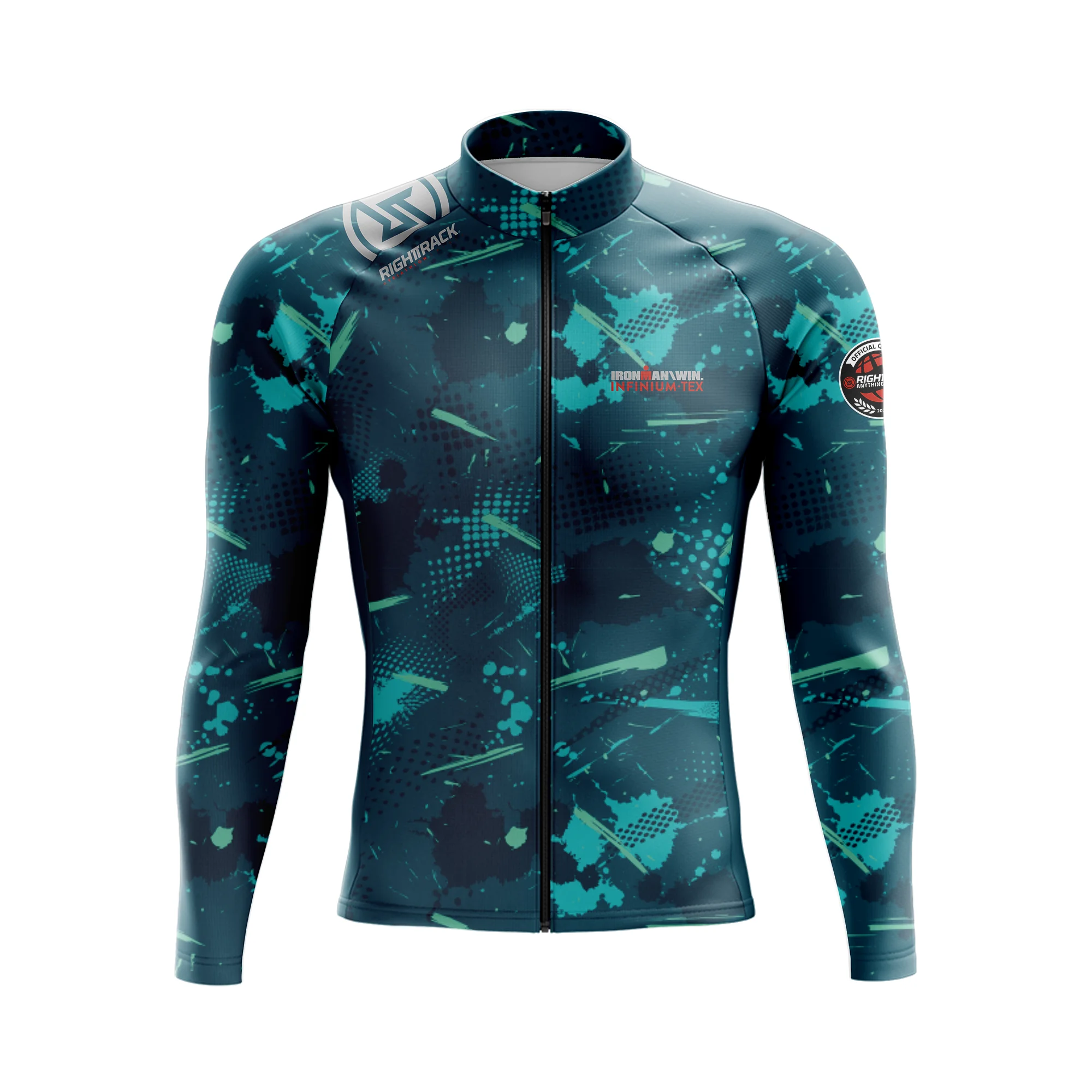 New Top Jersey Winter Fleece Colorful Style RIGHTTRACK Unisex Road Bike Clothing Bicycle Clothing Bicycle Clothing Bicycle cloth