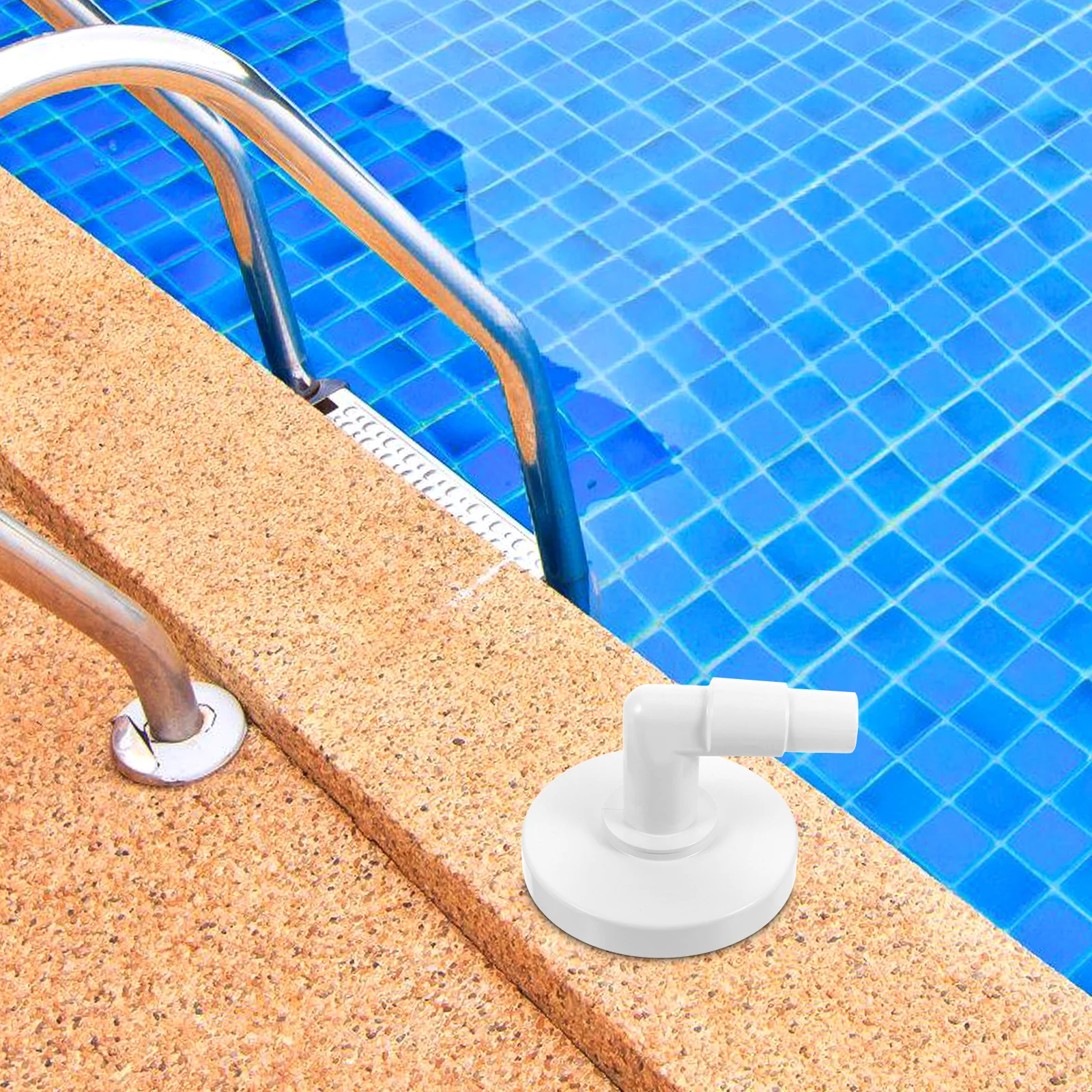 

1pcs Skimmer Replacement Parts Curved Vacuum Skimmer Plate Plastic Adapter For Pool Spa Pond Cleaning Multi-Use Swimming Pool