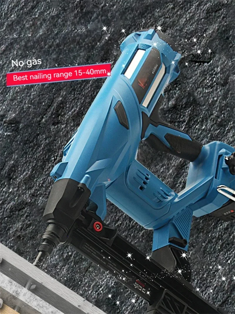 Electric Steel Nail Gun for Woodworking Concrete Steel Pipeline & Hydropower Installation Tool Home Improvement Hand Tool