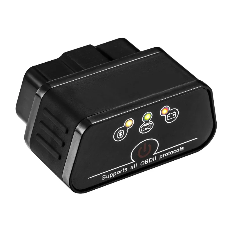 KONNWEI OBDII Mini BT3.0 Car Auto Diagnostic Scan Tools Compatible With Android Windows PC (Red White)  KW903
