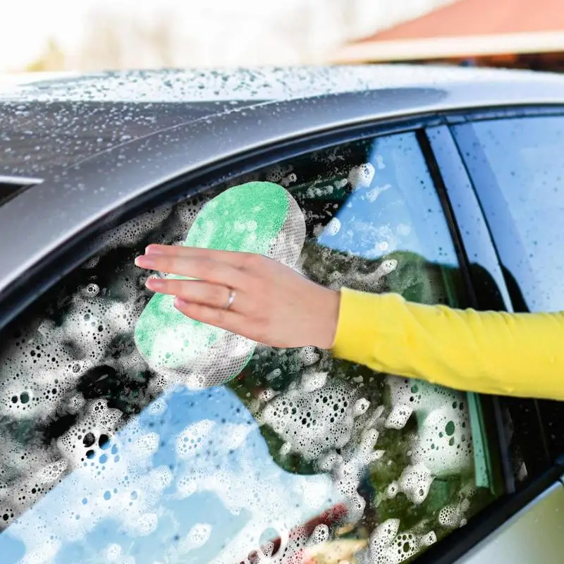 

Car Washing Sponge Car Sponge Cleaning Sponge Scrubber Cleaning Towel Foam Scrubber Absorbent Large Sponges All Purpose Car