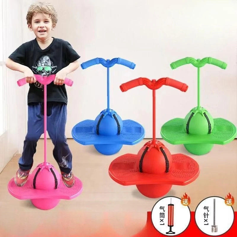 Giocattoli per bambini palla che rimbalza equilibrio per adulti fitness palla che rimbalza giocattoli asilo bambini rana palla che rimbalza