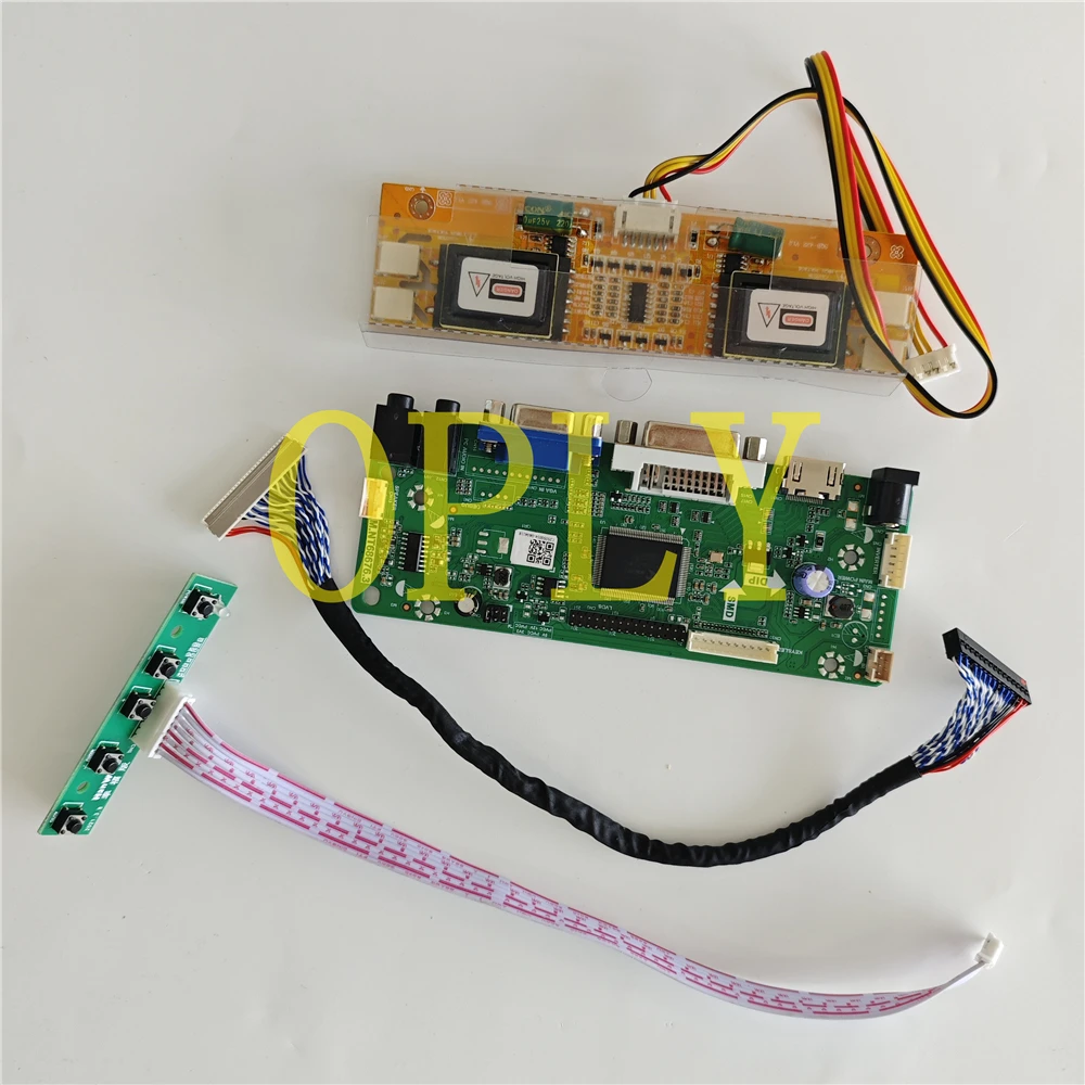 

M.NT68676 Controller board for M190A1 LTM190M2 LTM190M2-L31 19" LCD panel HDMI-compatible VGA DVI screen 1440X900 monitor DIY