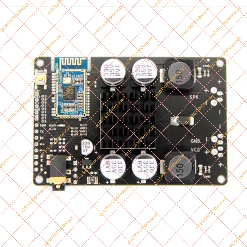 TWS Pair Box Mono Wireless Group Stereo Bluetooth-Compatible 5.2 Power Amplifier Board 80/100W Support Serial Port Renamed AUX