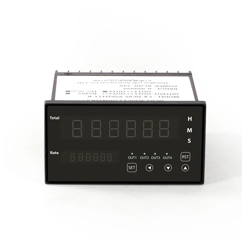 Shanghai Cixi Digital Meter Instrument Totalizer for Flow Meter Totalizer Batch Controller
