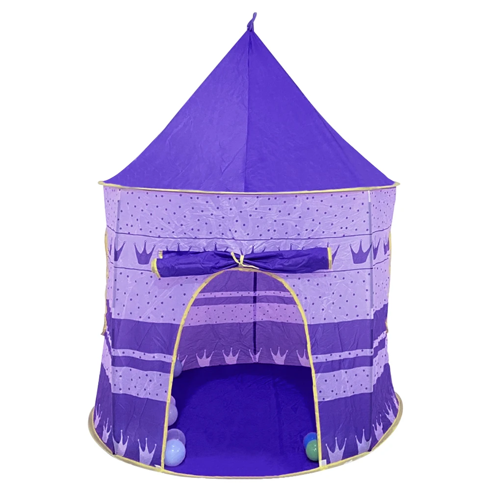 

Playhouse for Kids Toddler for Indoor & Outdoor Use Kids Castle with Carry Bag Princess Tent Foldable Tent Gift for Boys & Girls