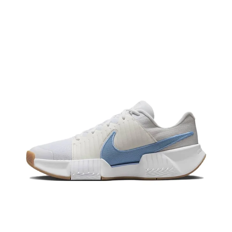 

Теннисные кроссовки Nike GP Challenge Pro Challenge Pro Cushioning Support Rebound Low Top для мужчин, белые, синие, FB3145-107