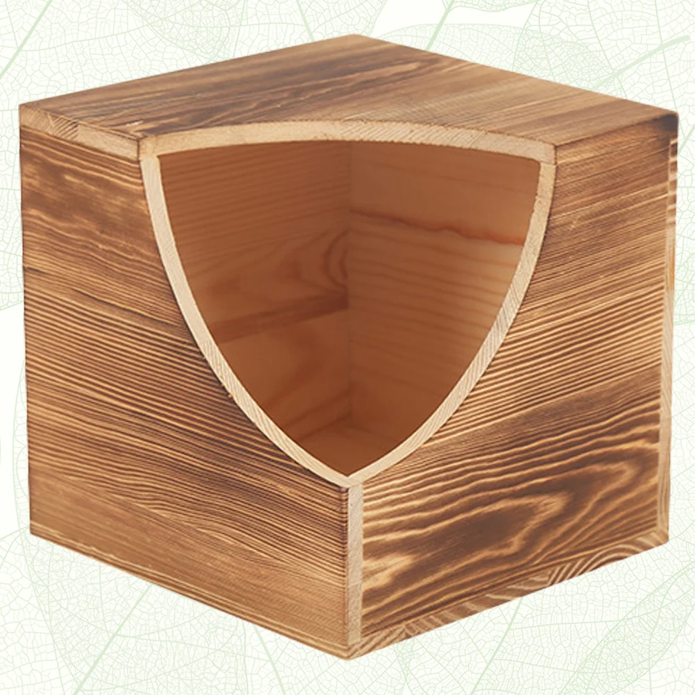 

Wooden Bird Nest Breeding Box Small Birds Incubator Natural Durable Long Lasting Playground Sleep Bed Safe Chewable Material