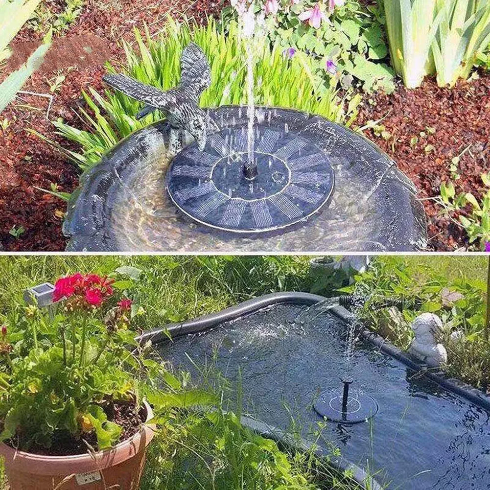 

Floating Fountain Solar Fountain 110cm ABS Environmentally Friendly Multiple Water Types Multipurpose Brand New