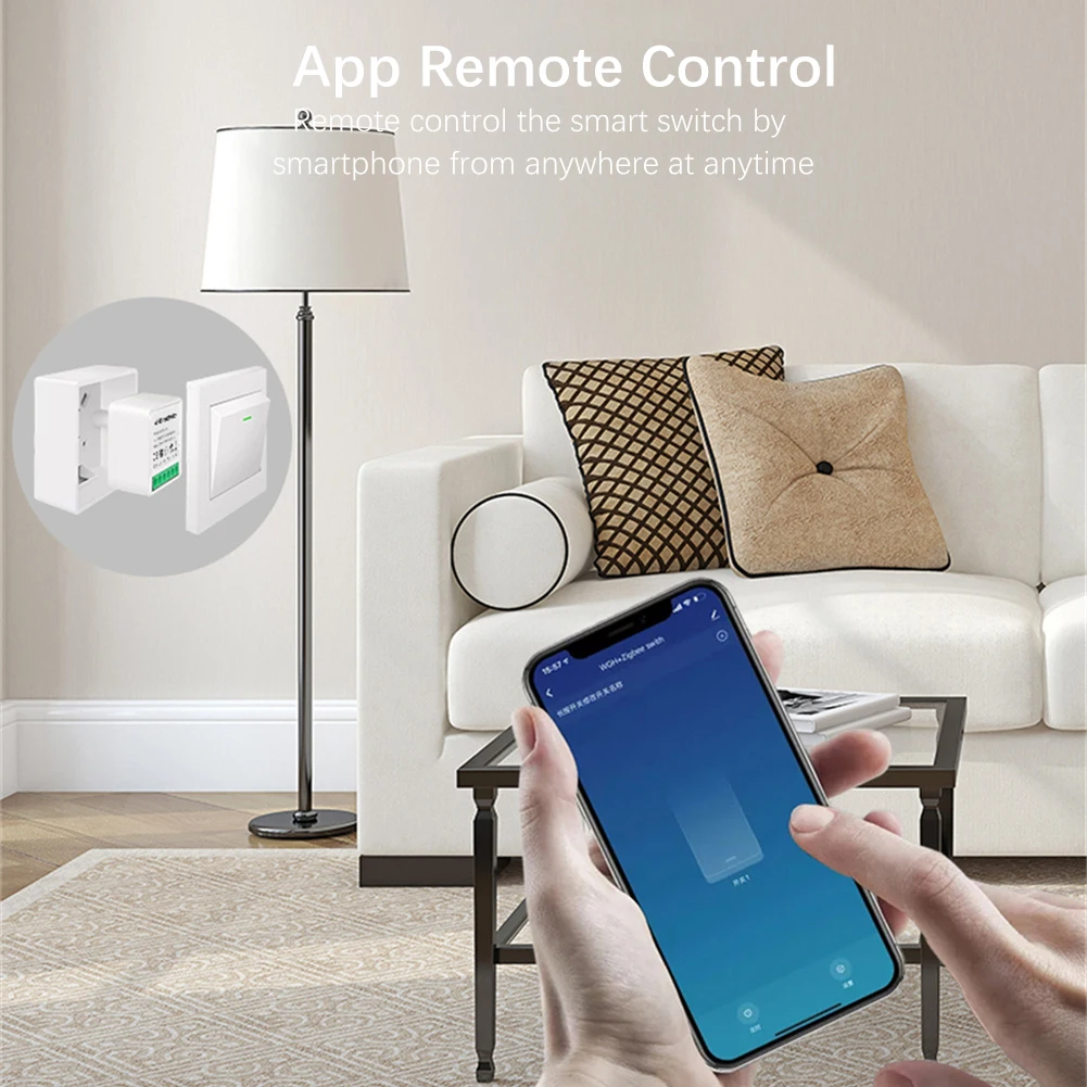 وحدة التبديل الذكية Tuya WiFi ، مفتاح إضاءة لاسلكي ، DIY ، دعم التحكم في طريقتين ، تطبيق الحياة الذكية ، اليكزا ، جوجل المنزل ، التحكم الصوتي ، 16A