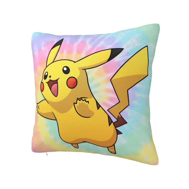 Custom Pokemons Pikachus Throw Pillow Covers Living Room Decoration 3D Print Sofa Cushion Cover Polyester Pillowcase Dakimakura