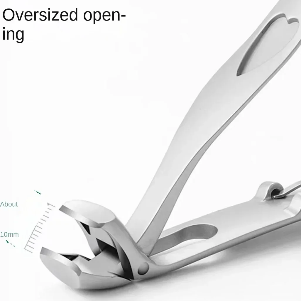 Nail Clippers Stainless Steel Nail Cutter Are Available Manicure Fingernail Cutter Thick Hard Toenail Scissors for Thick Nails