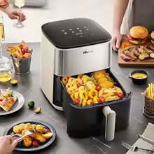 6L Large Capacity Air Fryer with Visual Window & LED Display view 2