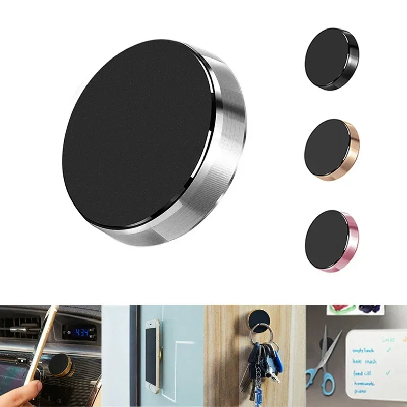 

Universal Metal Magnetic Phone Stand Suction Super-Powerful Magnet Mobile Car Mount Holder for IPhone 15 14 Pro Max 13
