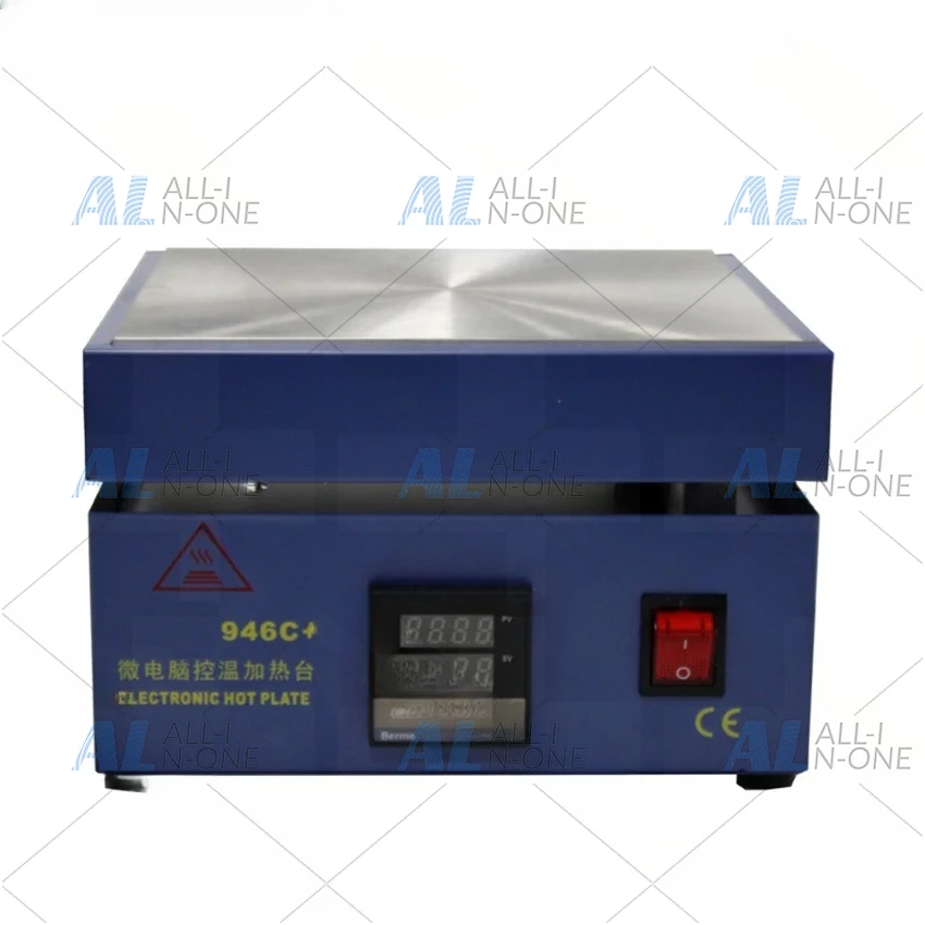 850W 946C Electronic Hot Plate Preheat Digital Preheating Station 200x200mm For PCB SMD Heating Led Lamp 110V/220V