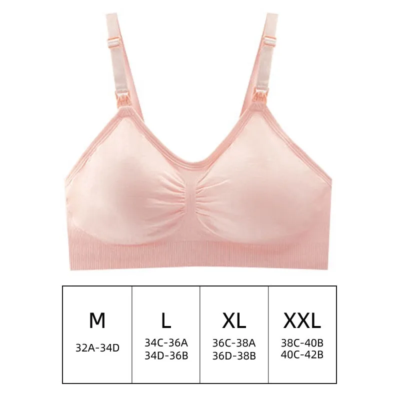 Hand Free Pumping Nursing Bra Women For Breast Special Underwear Maternity Breastfeeding Bras Can Wear All Day Pregnancy Clothes view 5