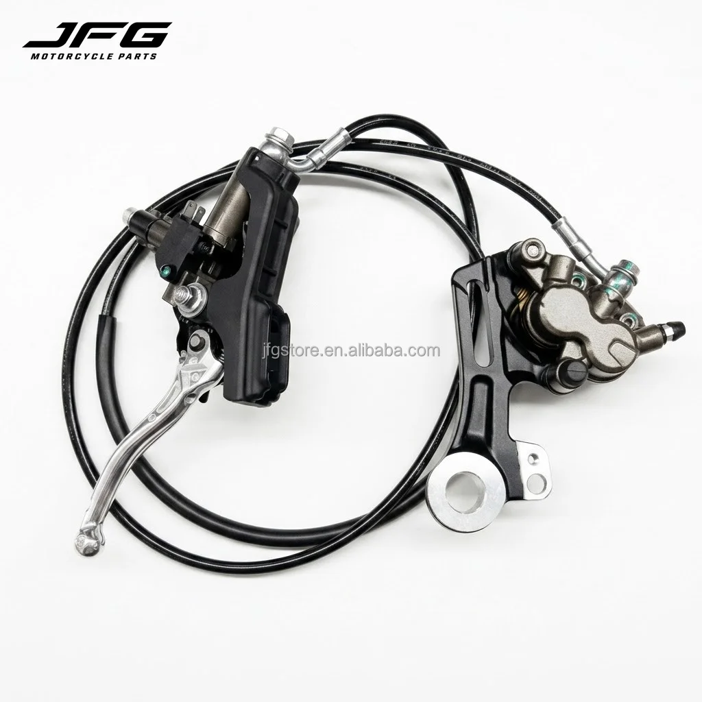 Rear Brake Assembly Kit Caliper Adapter Bracket Disc Rotor For Ultra Bee Talaria MX3 MX4 Light Bee LBX E Ride Pro SS