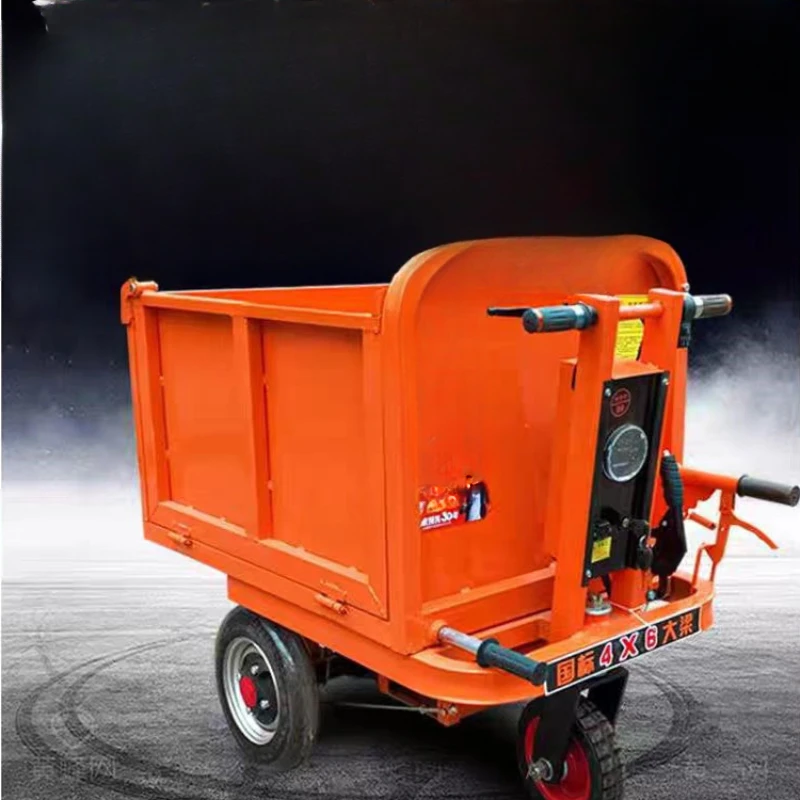 

Electric trolley, ash hopper, flat plate, construction engineering, dump tricycle, manure puller, handling dump truck