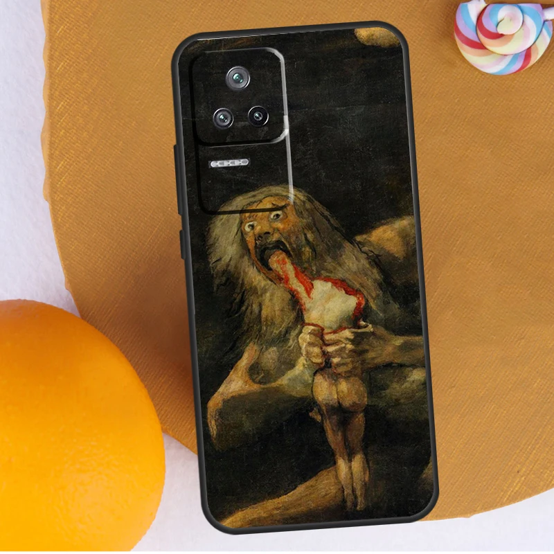 Spain Francisco Goya Art For POCO X3 Pro X4 GT F3 F4 M4 M5 Case For Xiaomi 12T Pro 11T 11 12 Lite 12S Ultra Cover