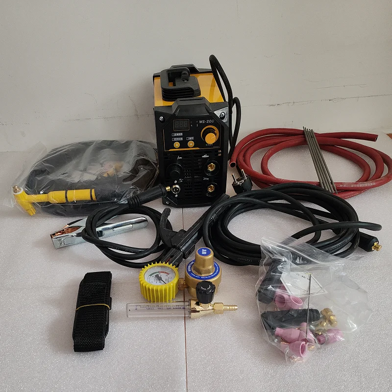 Tig Welder WS 200A TIG MMA 220V Argon Tig Control Welding Machine Stainless Steel Iron IGBT Technology