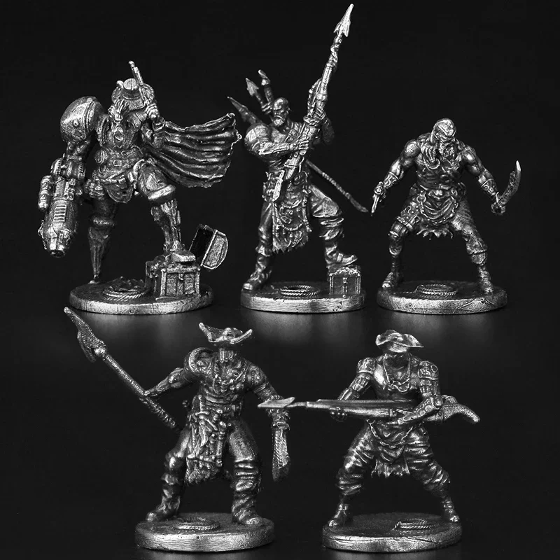 Cuproníquel metal mariner figuras de ação soldado modelo desktop ornamento em miniatura acessórios meninos presentes peças jogo tabuleiro brinquedos