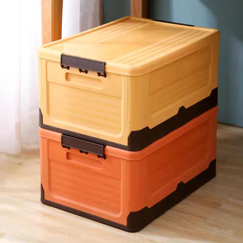 

Folding Organizer Boxes Multifunction Foldable Plastic Storage Box Container Sundries Storage Organizer Supplies Box With Lid