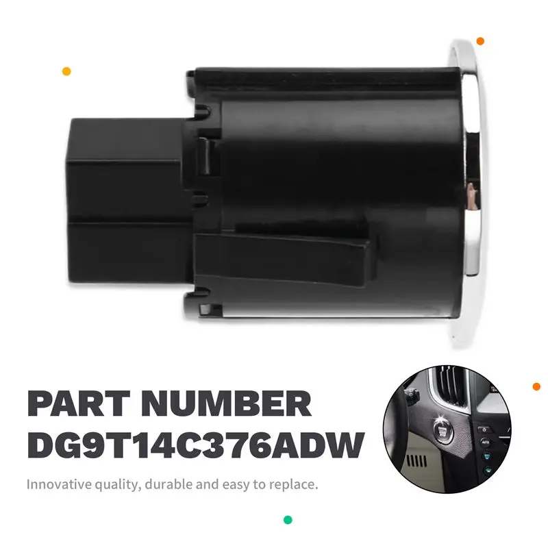 Durable-DG9T-14C376-ADW For Ford Edge Fusion 2015-2020 Car Start Stop Ignition Switch Button